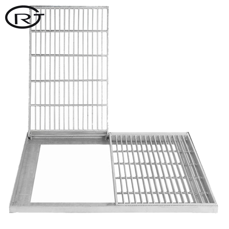 Hot Dipped Galvanized Steel Grid Plate Platform Outdoor Metal Drain Cover Grating