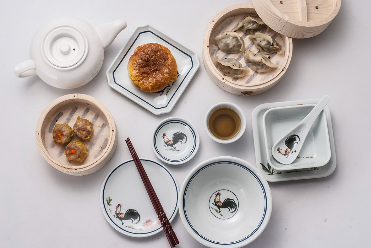 Кружка для чая Melamine Gai Ming, традиционный китайский дизайн