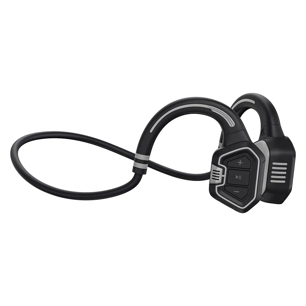 IP68 Waterproof Swimming Hook MP3 Open Ear Sports Wireless Bluetooth Headset Bone Conduction Headphone Earphone