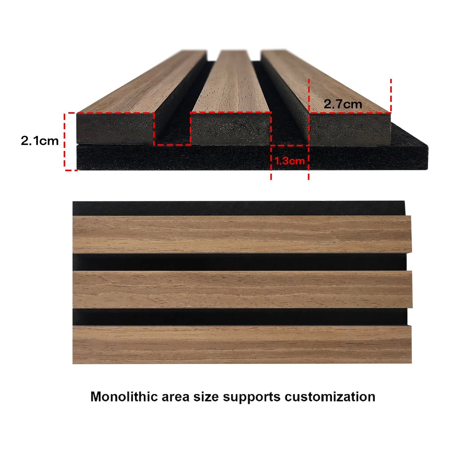 Eco-Friendly 600*2400mm Class a Striped Laminated Walnut Solid Curved Oak Flexible Fiber Board Headboard Accoustic Panels
