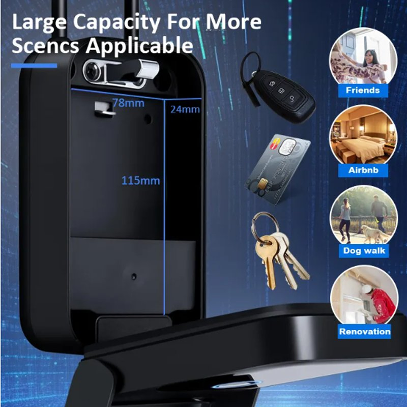 New Design WiFi Key Storage Box Home Smart Key Box