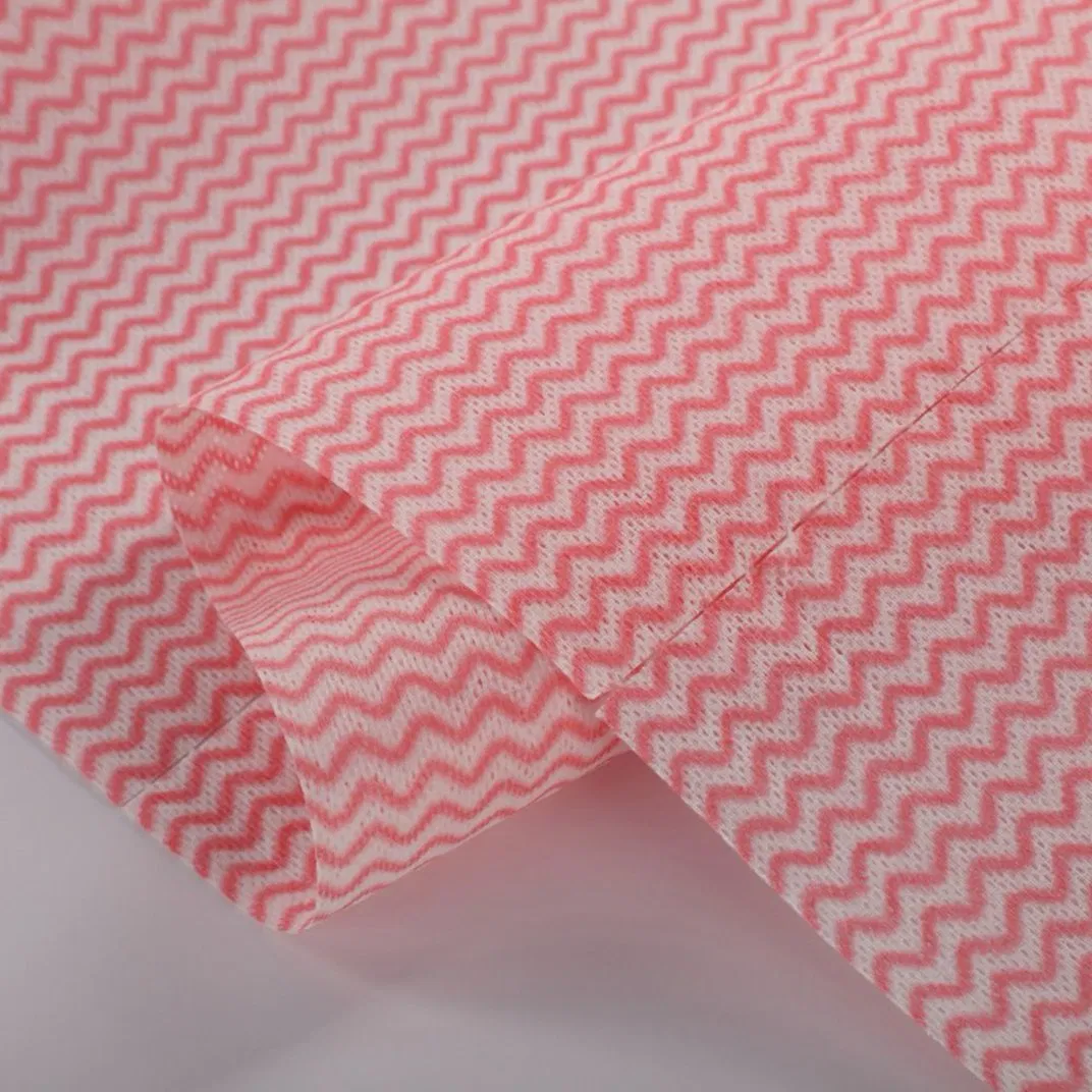 Kitchen Use Disposable Spunlace Nonwoven Dish Cloth 50%Polyester + 50%Viscose for Restaurant Washable Dish Cloths Nonwoven Cleaning Kitchen Wipes
