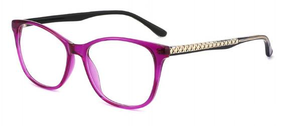 Crystal Blue Light Women's Acetate Crystal Blue Light Women's Acetate Optical Frames