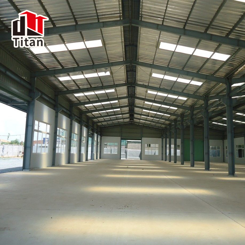 Galvanized Light Prefabricated Steel Structure for Anti-Corrosion Protection Solution