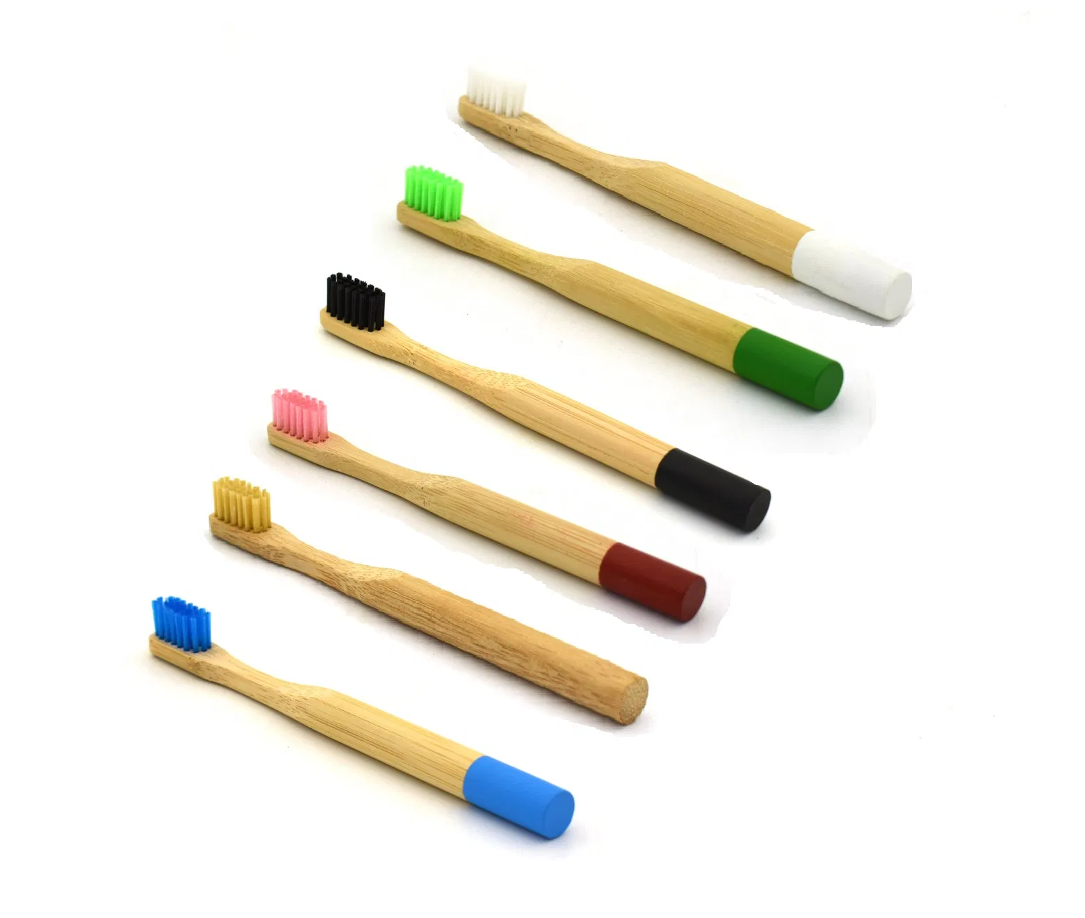 Biodegradable Eco-Friendly Kids Children Soft Bristle Bamboo Toothbrush