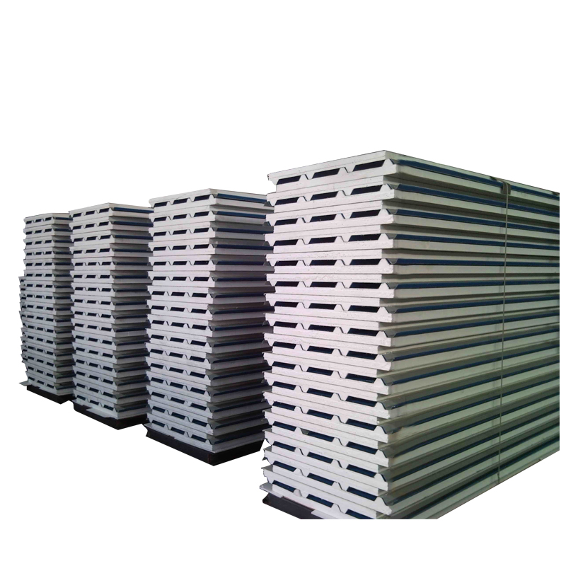 Insulated PU PIR Polyurethane Foam Sandwich Panel for Cold Room
