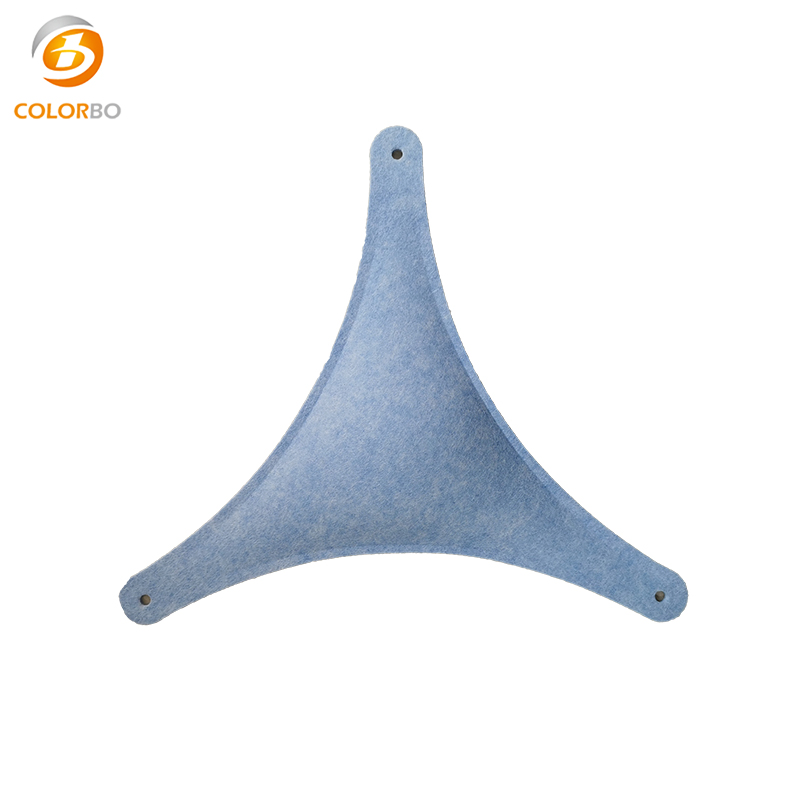 Design of triangle Beautiful Interior Decoration PET Screen