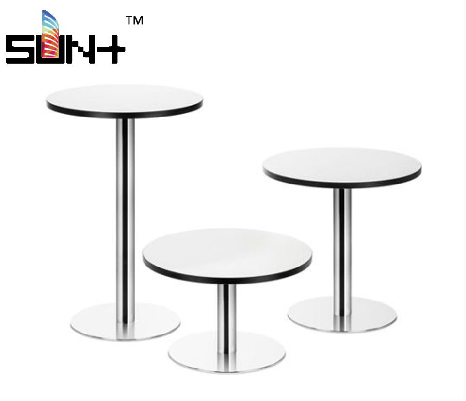 Artificial Stone White Quartz Table Top High Pressure Laminate