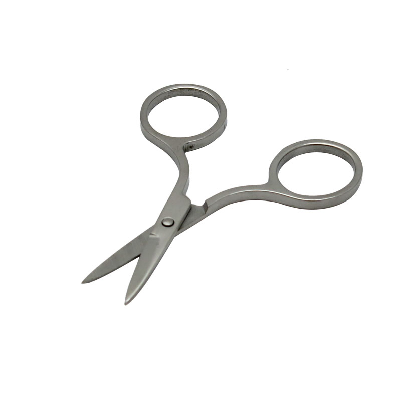 Mini Eyebrow Cuticle Stainless Steel Manicure Scissors Easy to Carry