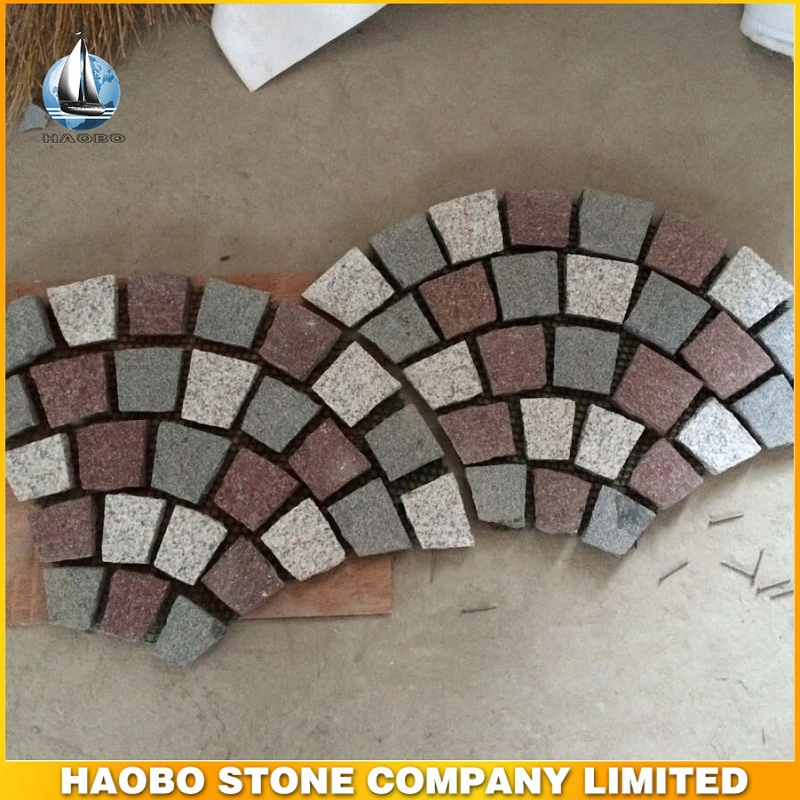 Natural Granite Cube Stone for Garden or Landscape Project