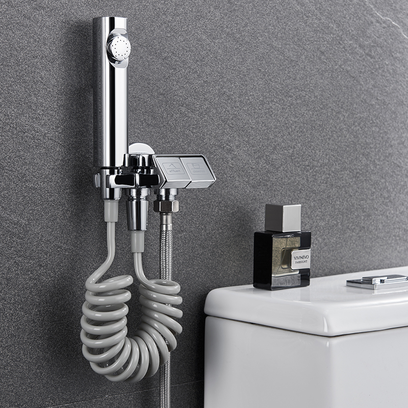 Wholesale Cheap Price Elegant Copper Bathroom Faucet Bidet Water Faucet Sprayer with Stylish Single Handle Design for Villa and Condo
