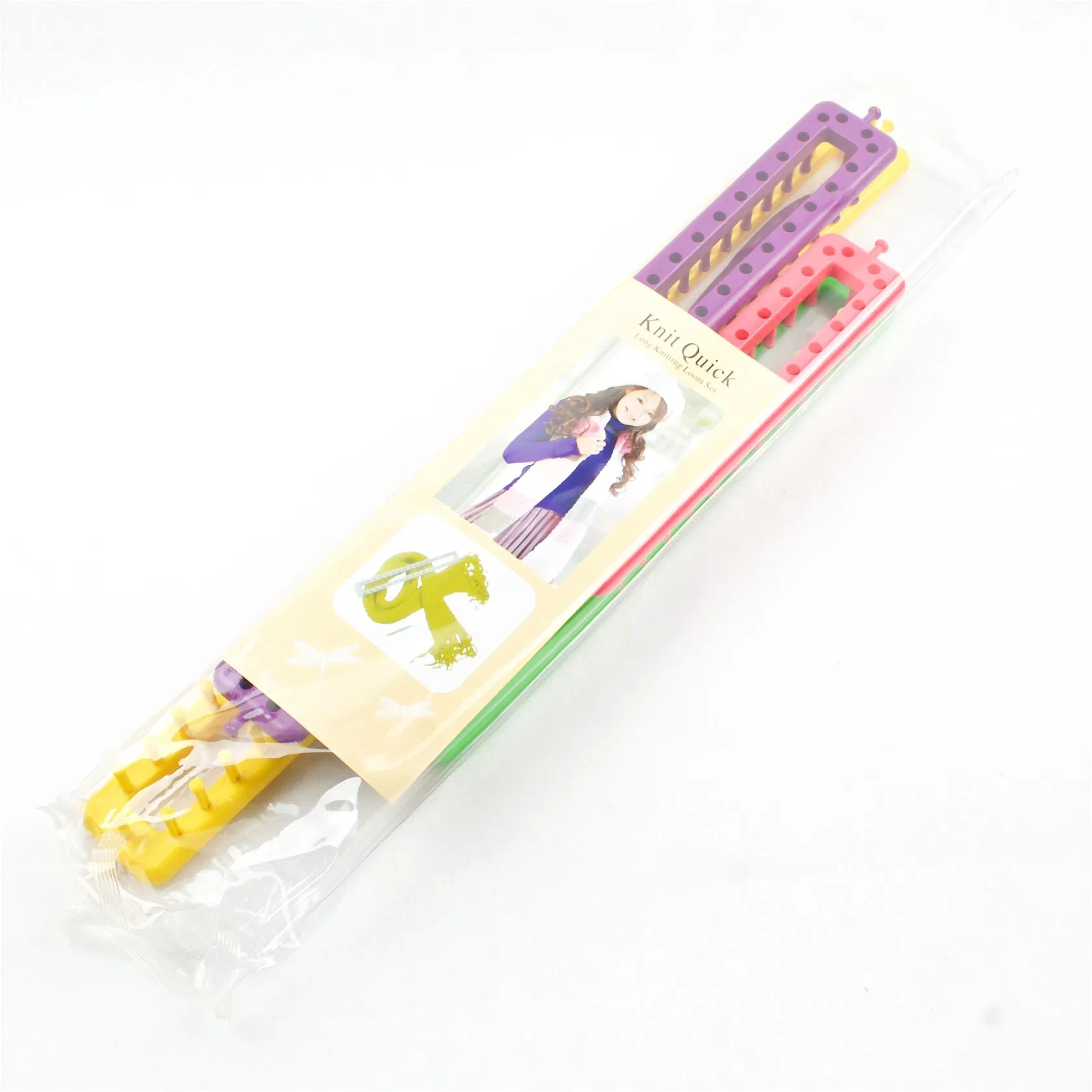 4 Size Plastic Rectangular Knitter Knitting Loom Set Scarf