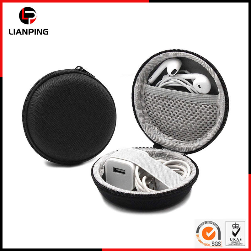 Ударопрочный чехол для наушников EVA с молнией