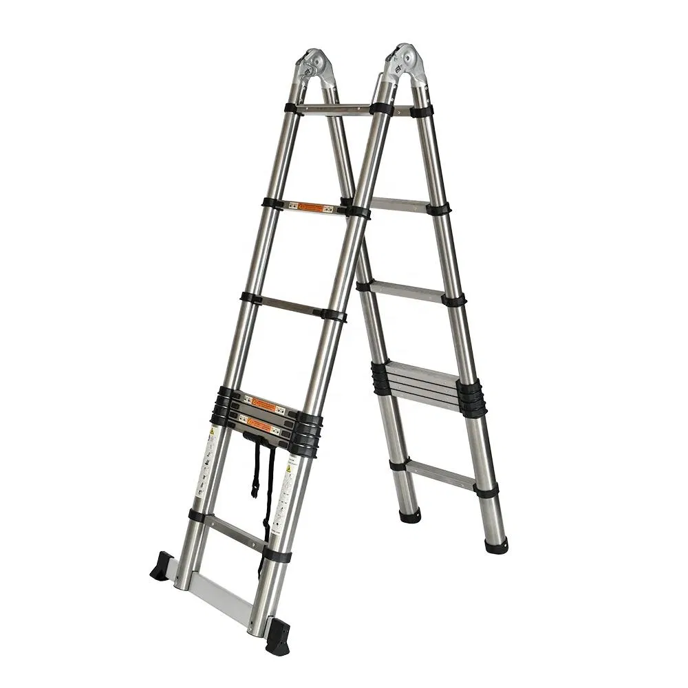Hot Selling Space-Saving Stainless Steel Retractable Ladder for Workshop