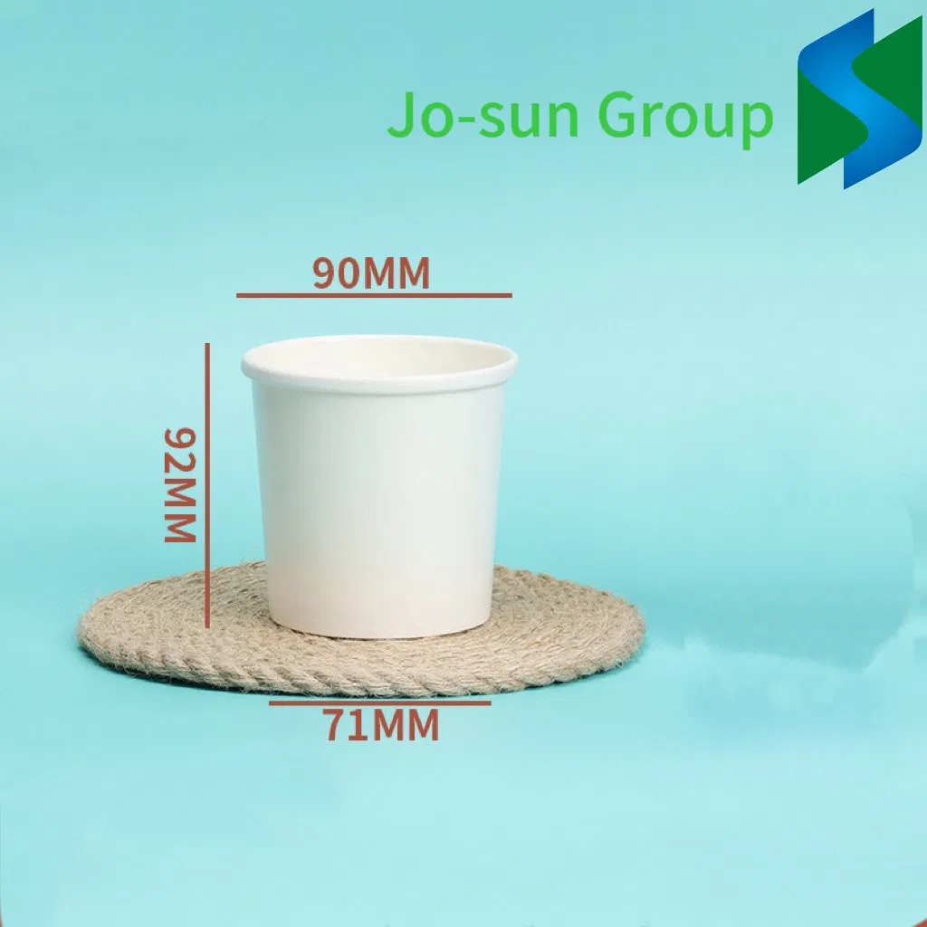 Jo-Sun Environmentally Degradable Disposable Kraft Paper Soup Bucket
