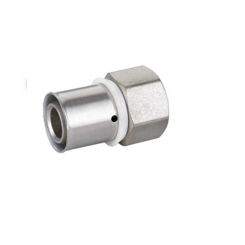 Male Themale Thread Stainless Steel Pex Fitting Straight Nipple Connector