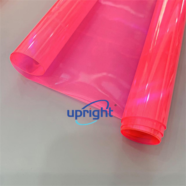 Upright Super Clear Color Matt Glossy Surface High Quality Soft PVC Film for Raincoats and Tent