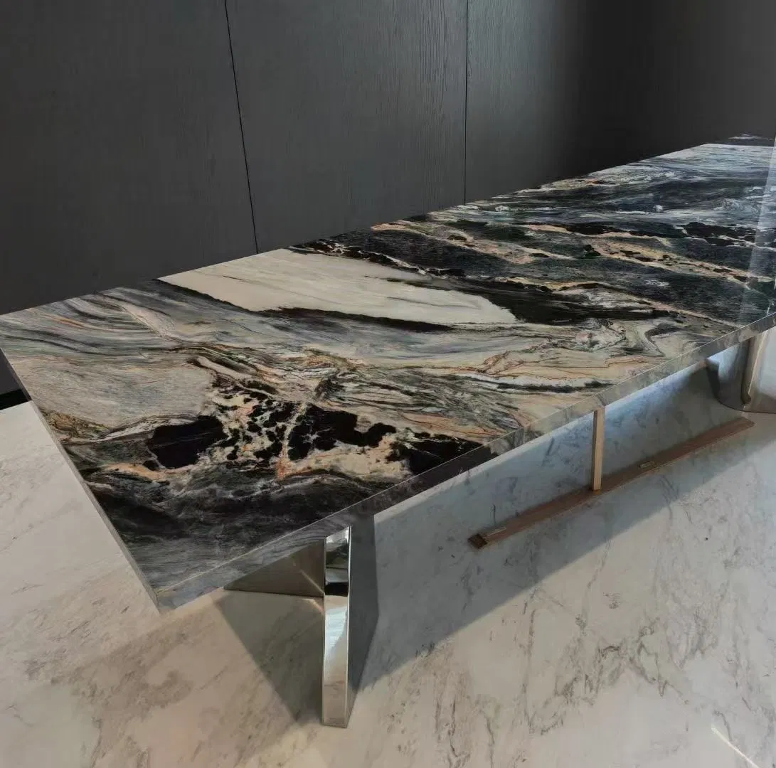 Sleek Customized Porcelain Tiles for Countertop or Feature Wall