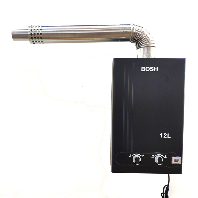 Energy Saving Multipoint on Demand Tankless Biogas Gas Water Heater Shower