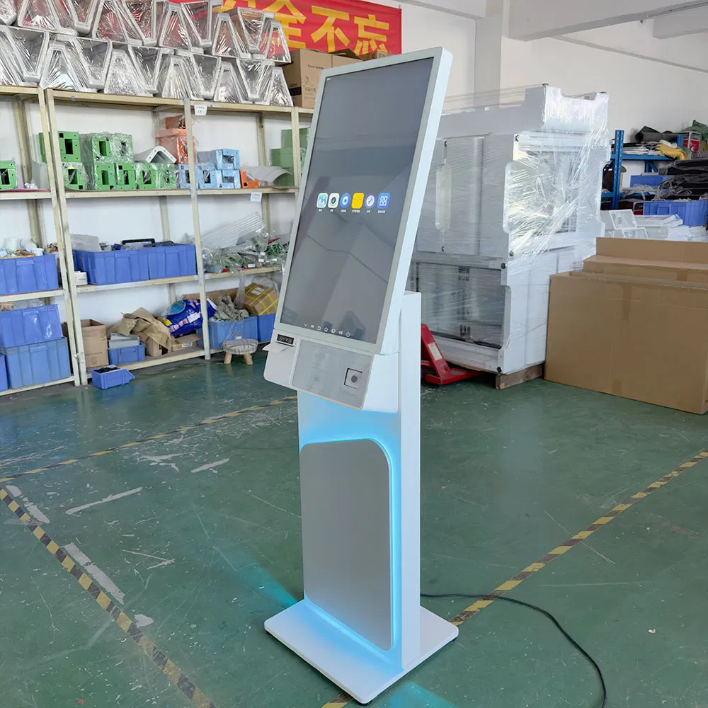 Платежный киоск 32 дюйма с RGB-подсветкой