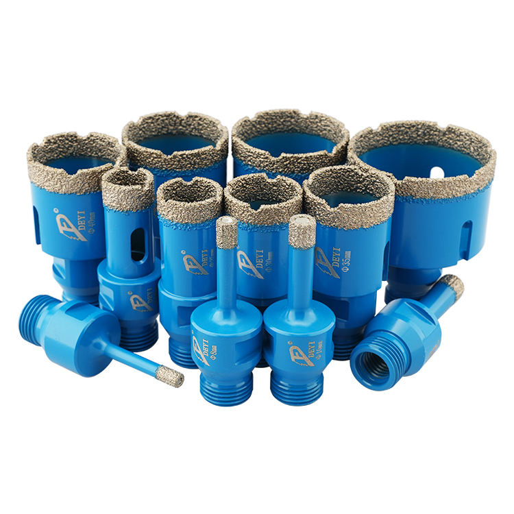 Vacuum Brazed Hole Saw Diamond Core Drill Bits for Porcelain Ceramic Tile