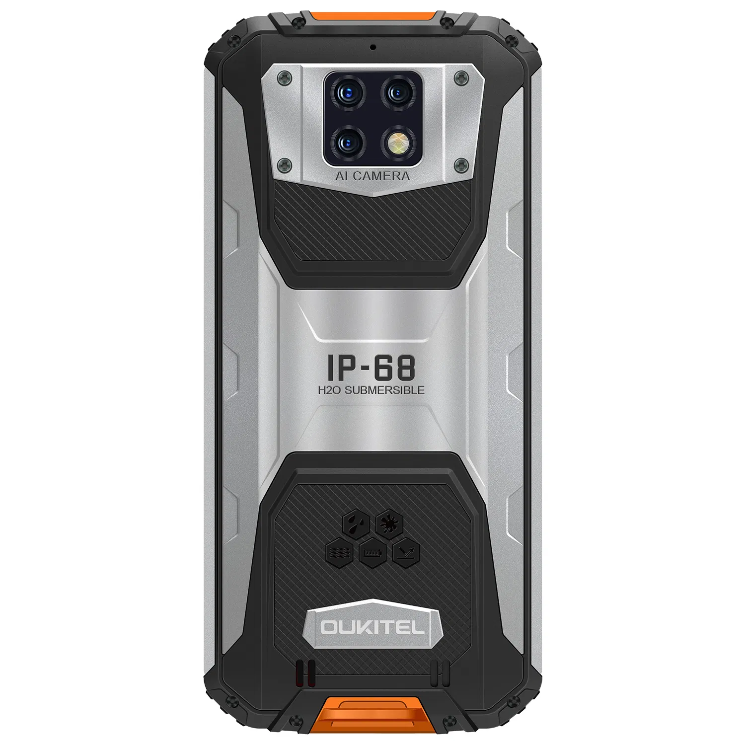 Ready in Stock Wp6 Super Battery 10000mAh Rugged Phone 48MP Camera 6GB+128GB 6.3inch Face&Fingerprint Unlock Smartphone