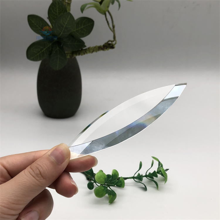 Custom CNC Cut Irregular Shape Tempered Glass for Machine Window