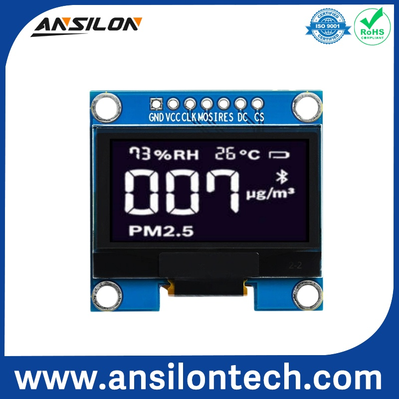 OLED-дисплей 1.3 дюйма SSD1306/Sh1106, белый/синий/желтый