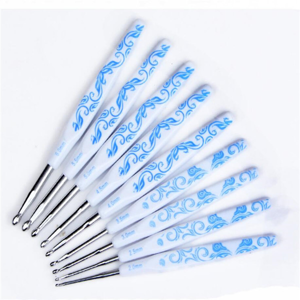Aluminum or Iron Material Crochet Hook with Handle From China Factory