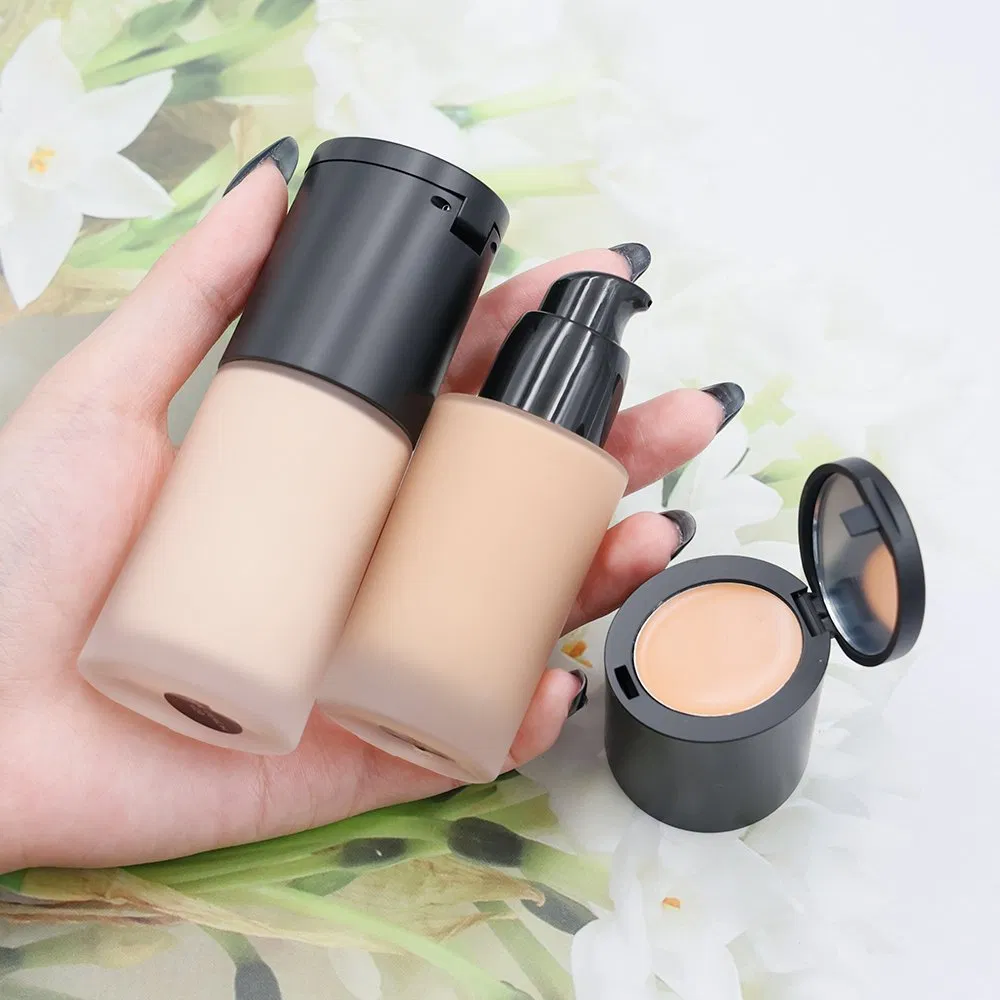 Private Label Liquid Foundation Full Coverage Waterproof Customized Your Logo 24h Long Lasting Vegan Matte Foundation Makeup