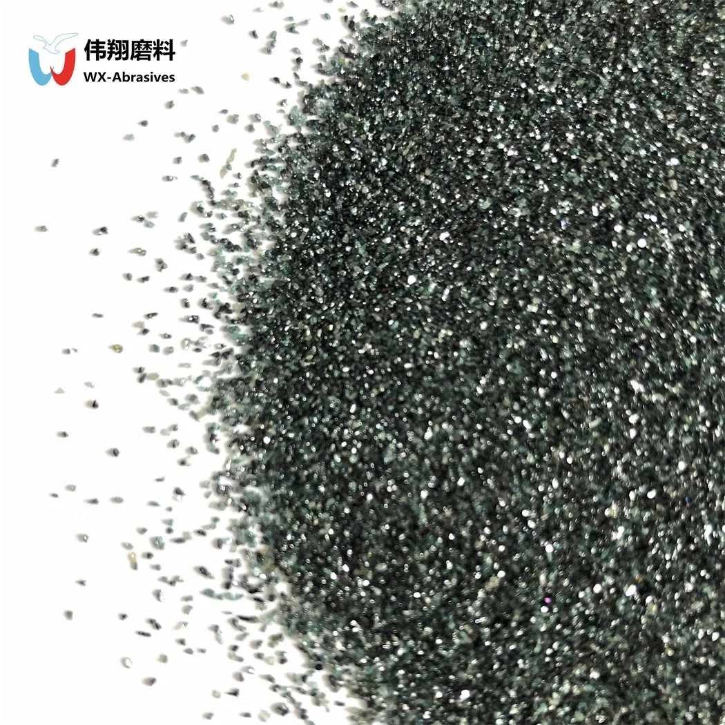 Карбид кремния зеленый абразивный 99% чистоты