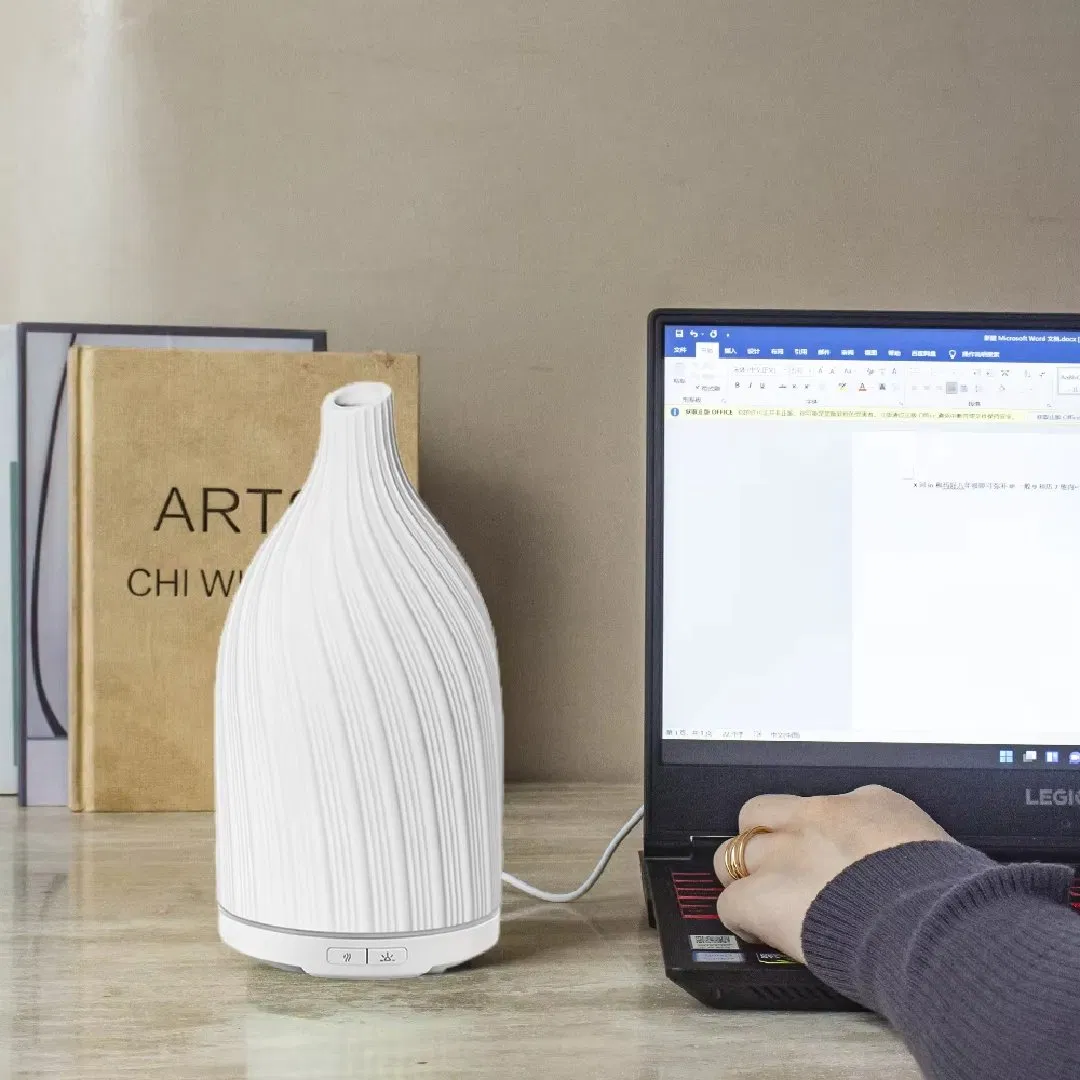 Essential Oil Aroma Air Humidifier Electric Aromatherapy Cool Mist Humidifier Ceramic Diffuser