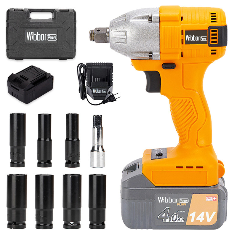 21V Brushless Lithium Battery Bare Metal Impact Wrench