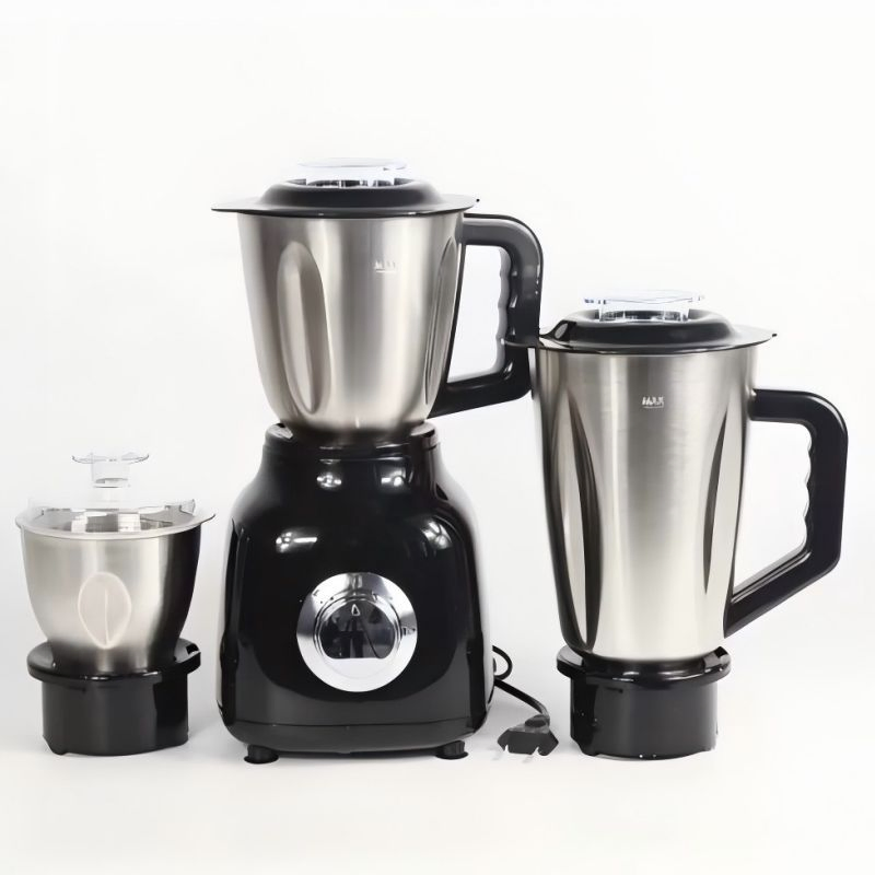 Heavy Duty Commercial Juice Fruit Mixeur Silver 2 in 1 Fresh Juicer Mixer Smoothie Blender Machine