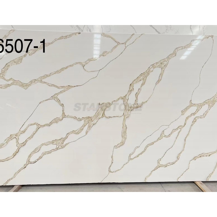 White Glad Artificial Wall Floor Tile Kitchen Bathroom Sintered Stone