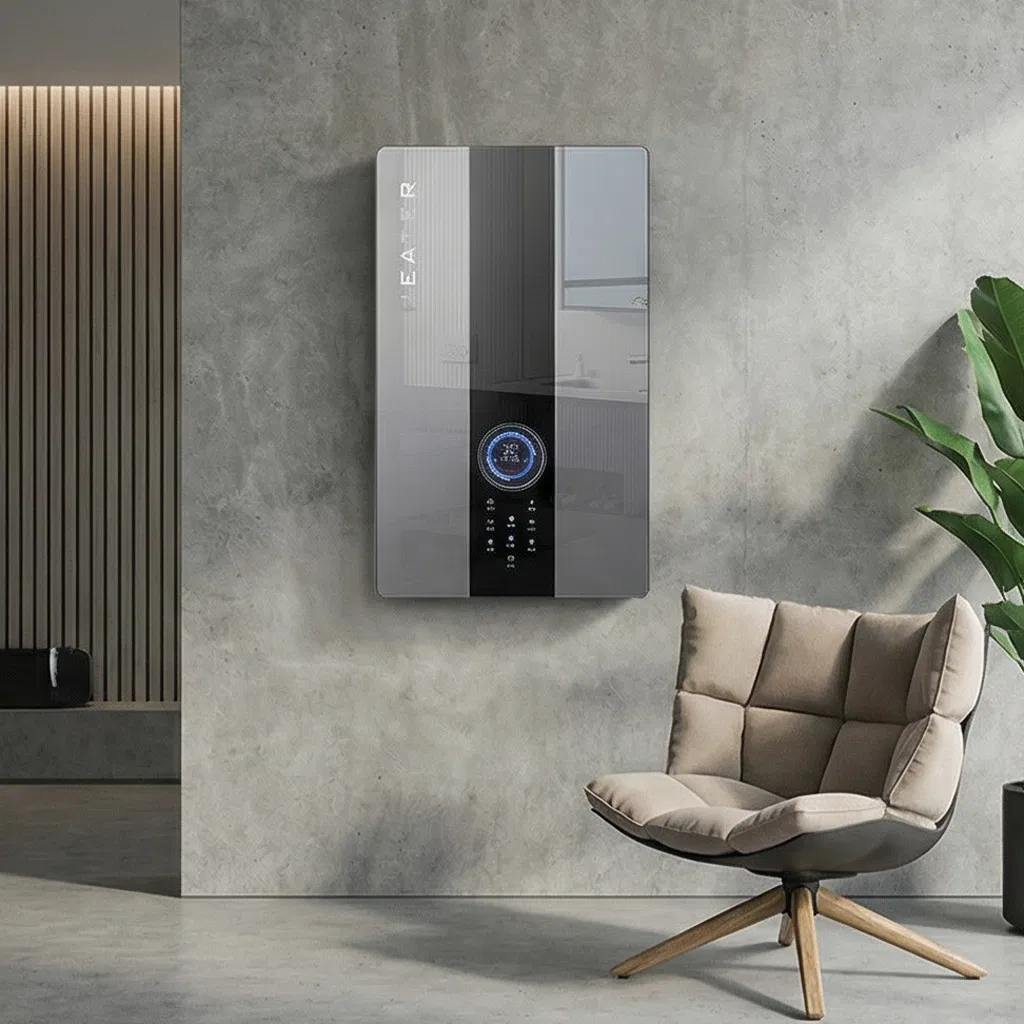 Electric Wall-Mounted Boiler in Silver with Dual Water Pumps and OEM Support