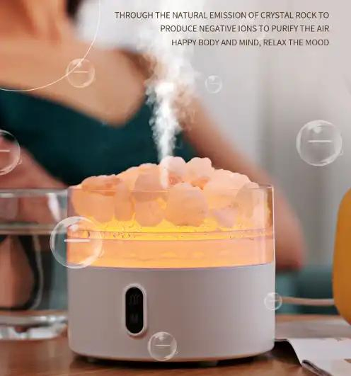 Hotels Wholesale Salt and Stone Automatic Mist Humidifying Essential Oil Diffuser