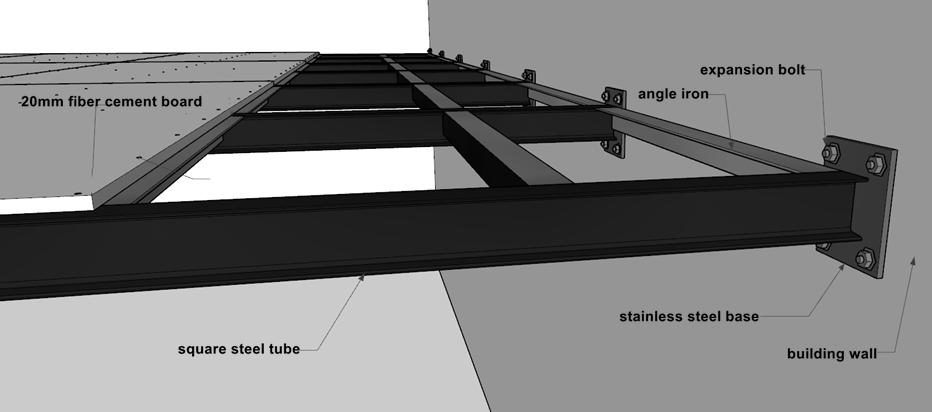 Cement Wall Panel and High Density Compressed Fireproof Exterior Cement Fiber Board