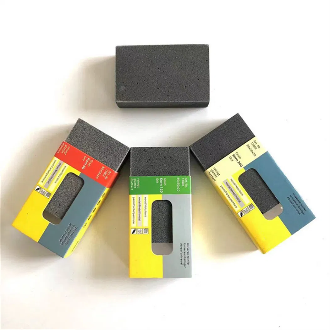 Sponge Sanding Block Black Color Sanding Disc Sanding Sponge