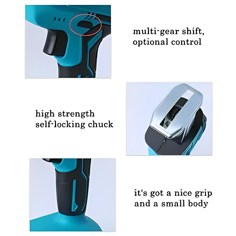 7.2V Lithium Cordless Hot Melt Glue Gun with Glue Sticks (CGG001)