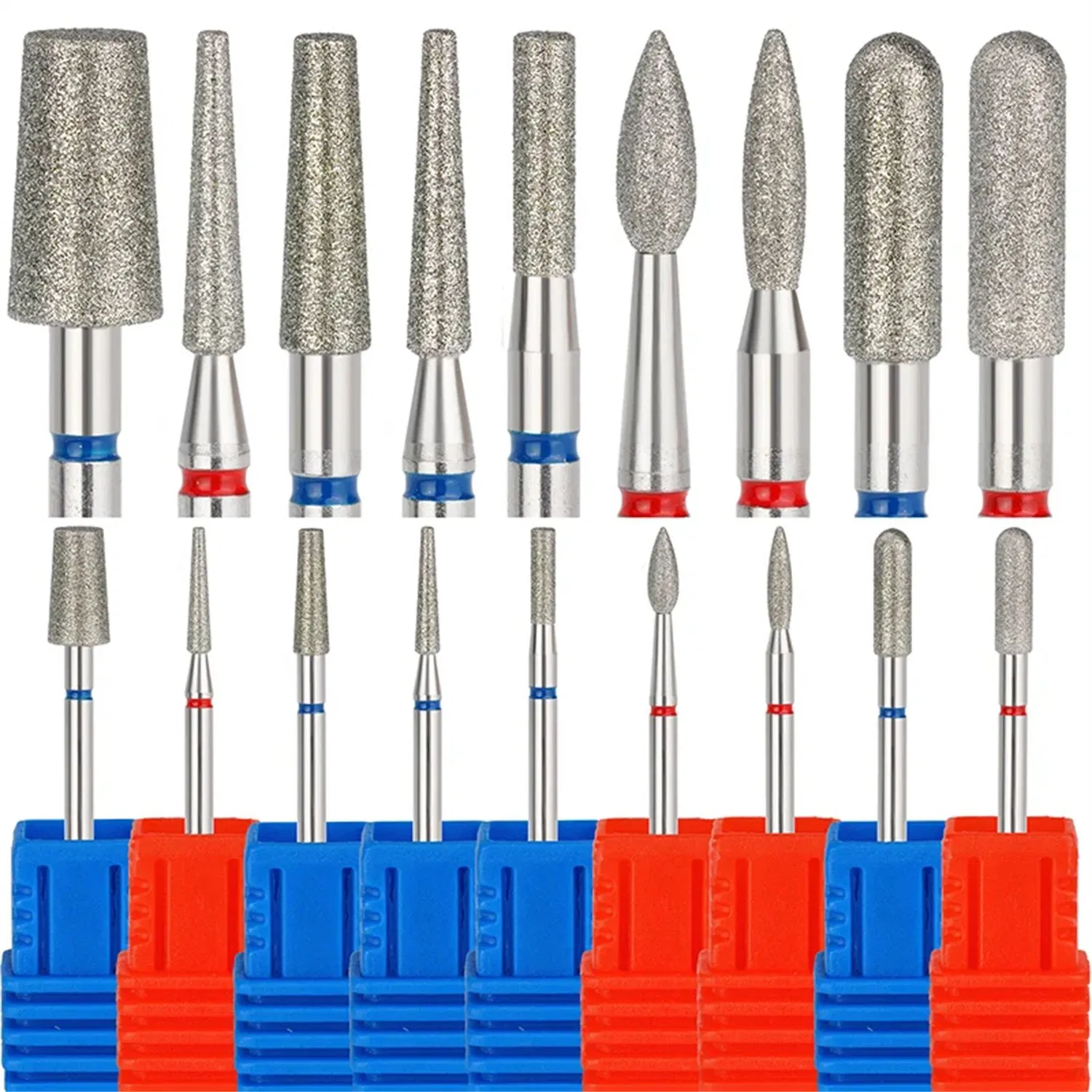 Wholesale High Diamond Nail Drill Bits Stainless Steel Carbide Cuticle Remover Nail Art Professional Use for Drill Machine