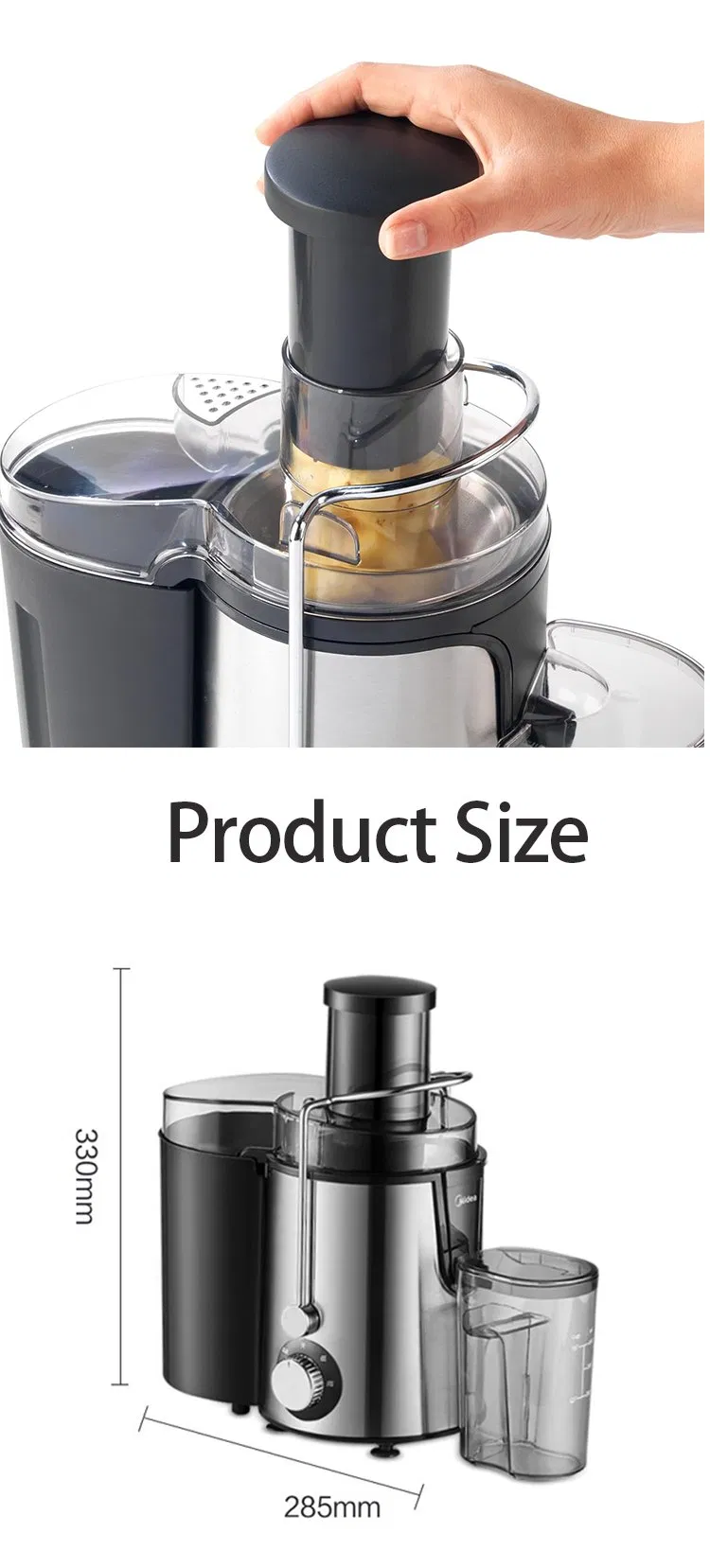 Kitchen Appliance Blender Professional Rechargeable Cold Press Slow Juice Extractor with Filter