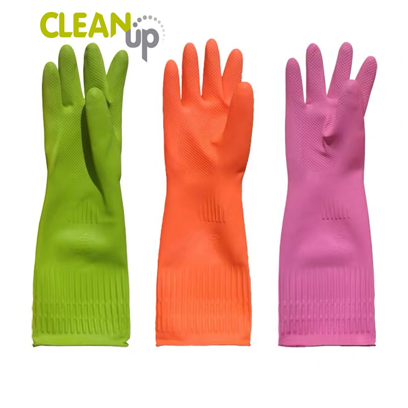 High Quality Rubber Glove Kitchen Use Cleaning Glove Latex Glove