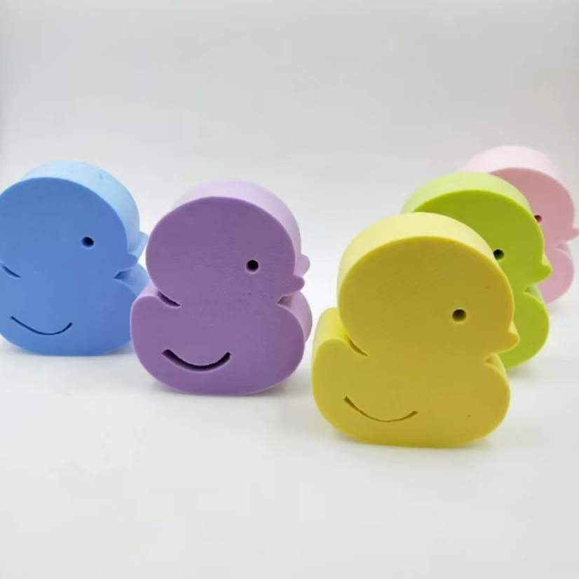 PVA Cute Baby Bath Sponge Animal Soft Exfoliate Cleaning Sponge