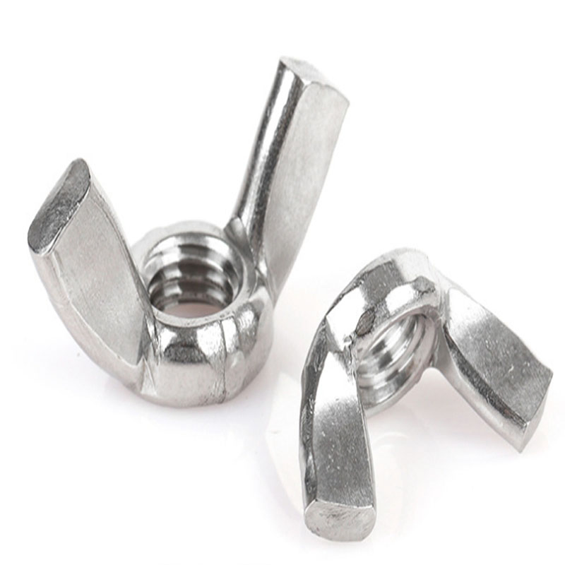 Galvanized A2-70 Precision Casting DIN315 Carbon Steel 5/16-18 Butterfly Locking Wing Nut