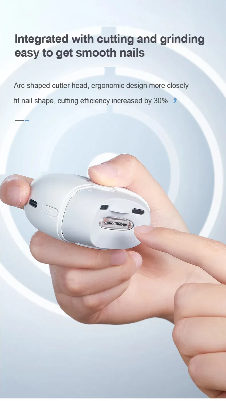 2025 Seemagic, Electric, Nail Clippers, Automatic Trimming, Polishing, Multi-Functional UFO