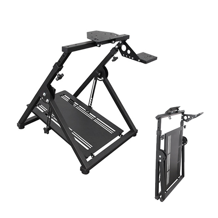 Factory Cheap Folding Driving Simulator Racing Gaming Steering Wheel Stand for G25 G27 G29