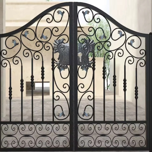 Modern Design Metal Door with Energy Efficient Insulation