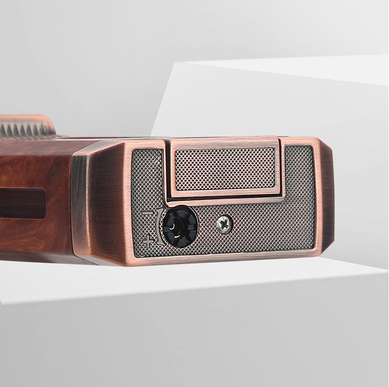 New Cigar Lighter V Cutter with Cigar Two Flames Cigar Lighters Smoking Accesoires Gift