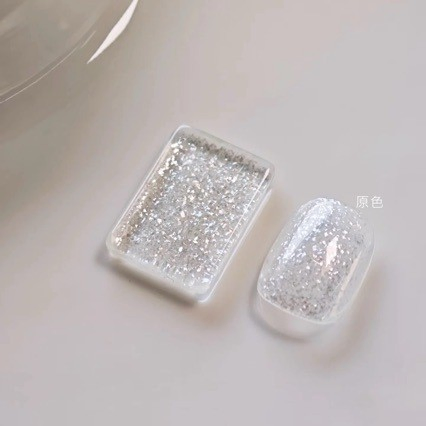 New Winter Snowflaked Lce Snow Fine Flash Versatile UV Gel Nail Polish